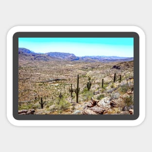 Apache Trail Scenic Drive View Sticker